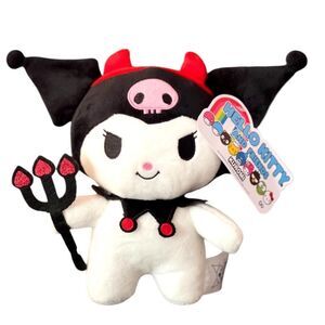 Hello Kitty Kuromi Plush -‎ Black, White, and Red